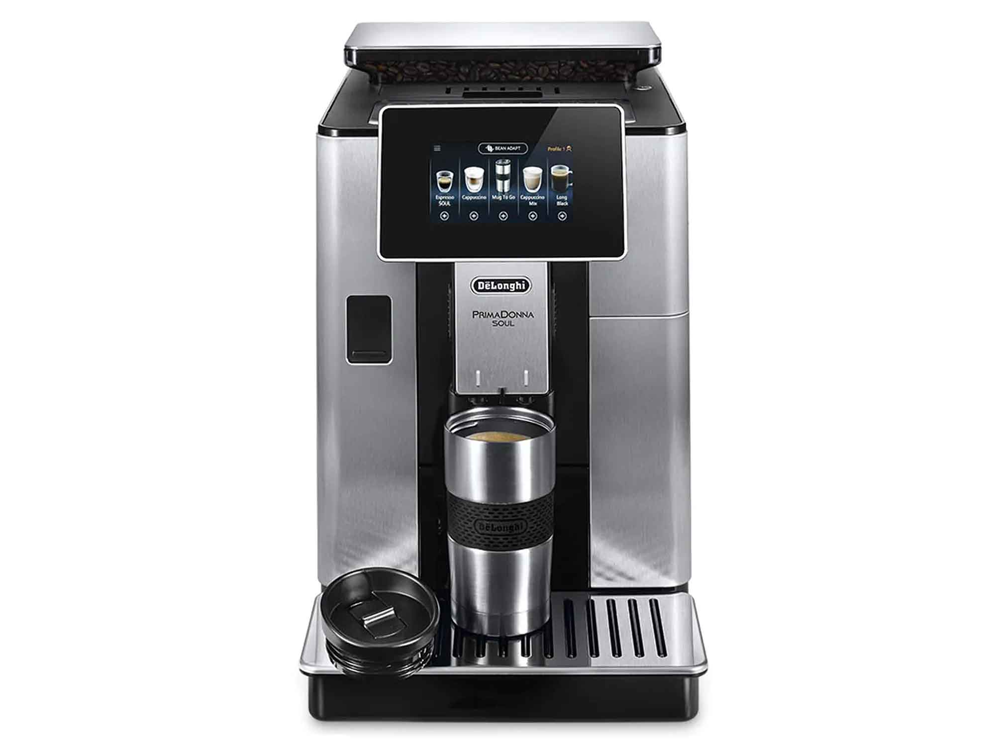 coffee machines automatic delonghi primadonna soul ecam610.74.mb
